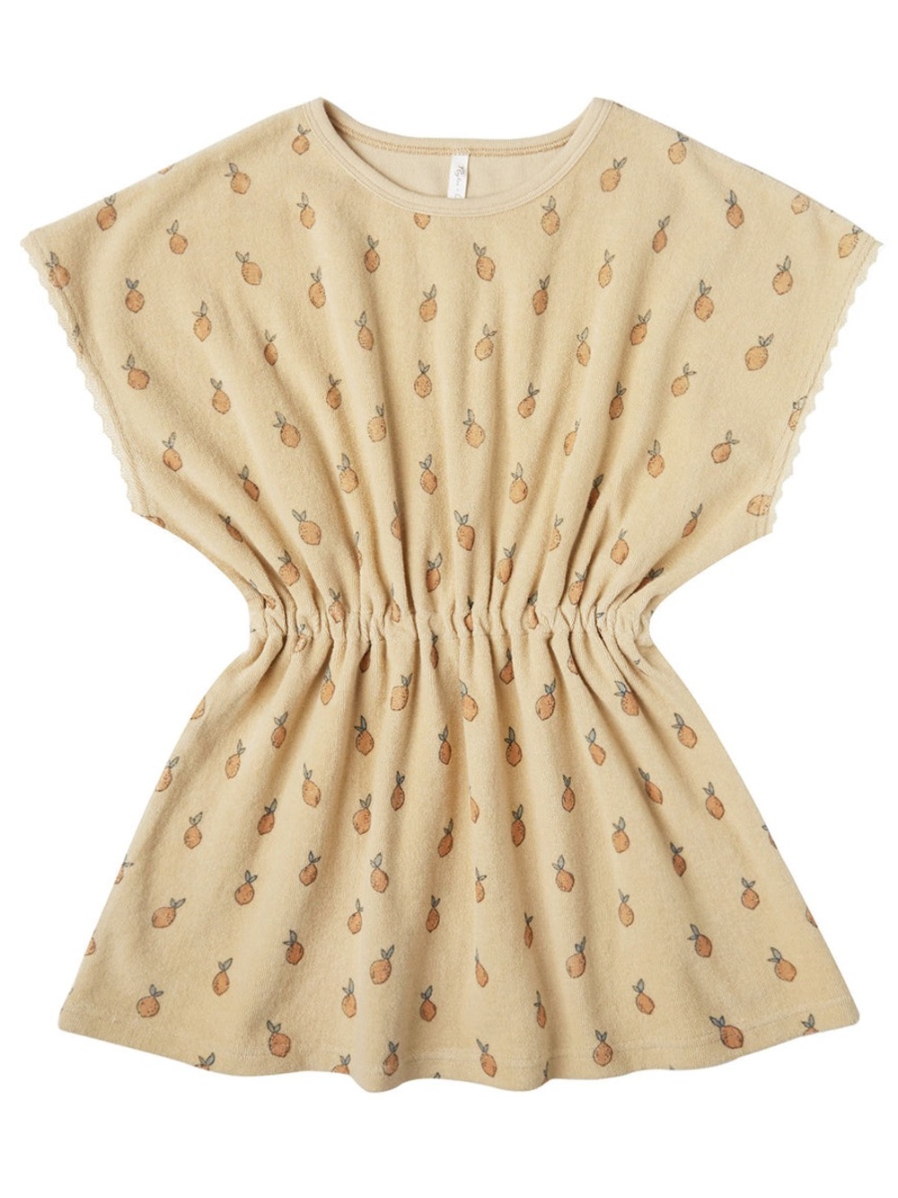 Rylee + Cru Lemons Kaftan Dress size 6-7 years